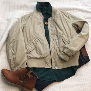 UNIQLO bomber inspired jacket NWOT
